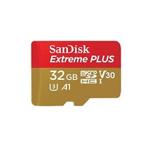 SanDisk Extreme PLUS 32GB microSDHC Memory Card + SD Adapter up to 100MB/s, Clas - £31.97 GBP