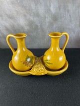Rare Vintage Il Nodo Ceramiche Hand Made in Italy Ceramic Oil And Vinega... - £65.24 GBP