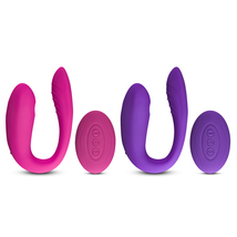 10 Speeds Purple Remote Control Rechargeable Vibrator with Sucking Function - $29.99