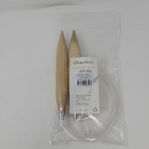 ChiaoGoo Bamboo Circular Knitting Needles 40&quot;-Size 50/25mm 2040-50 - $18.69