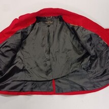 Mary Kay By Twinhill Women's Red 3-Button Cropped Blazer Jacket Pockets Size L image 10