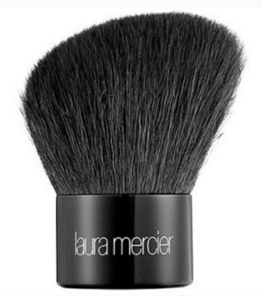 New Laura Mercier Kabuki Syle Goat Hair Face Brush with Pouch - $12.99