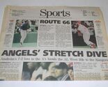 Anaheim Angels Newspaper Supplement OC Register 9-26-1998 Tim Salmon Sos... - $19.99