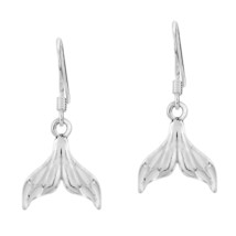 Under The Sea Mermaid Tail Sterling Silver Dangle Earrings - £11.47 GBP