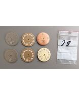 Job lot of Vintage 29mm Unbranded Watch Dials Salmon Two Tone Military - €97,89 EUR