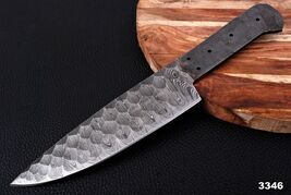 HANDMADE DAMASCUS STEEL CHEF KNIFE KITCHEN BONING KNIFE SKINNING  BLANK ... - $24.51