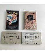 Judas Priest Live Turbo Cassette Tapes Lot Heavy Metal Love Bites Vintag... - $37.84 CAD
