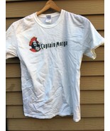 Captain Morgan White Men&#39;s Woman&#39;s Medium M T-Shirt - $25.73 CAD