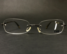 FreudenHaus Brille Rahmen 365-02 Brown Grau Rechteckig Rahmenlose 52-18-130 - $59.39