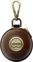 Ballsak Pro - Brass/Brown - Clip-On Cue Ball Case, Cue Ball Bag for Attaching Cu - £23.45 GBP