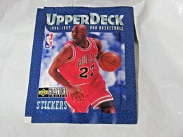 1 Sealed pack 1996-1997 Upper Deck Collector&#39;s Choice 6 Stickers per pack - £13.64 GBP
