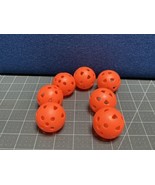 7 Pickleball Practice Golf Balls Orange 26 Holes - £7.74 GBP