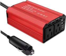 Road Trip, Camping, And Charging With The 300W Car Power Inverter Dc 12V To 110V - £25.82 GBP