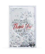 Father&#39;s Day Clear Rectangular Plastic Glitter Water Picture Frame - £17.62 GBP