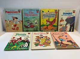 Walt Disney 7BKS Dumbo/Cinderella/Snow White/Bambi/Pinocchio/The Rescuers/Winnie - £9.79 GBP