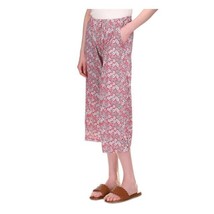 MICHAEL KORS Pink Floral Pocketed Pull-on Grommets Straps At Hem Floral XL - £31.38 GBP