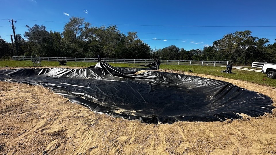 Pond liner 30 mill HDRPE 50X300 UV Resistant,Durable,Fish pond, Free Shipping! Item image 9