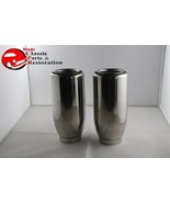 Hot Rat Street Rod Custom Truck Stainlessl Muffler Dual Exhaust Tip Set ... - £827.31 GBP