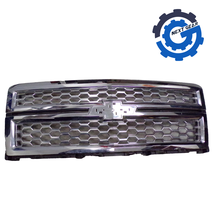 OEM GM Chrome Radiator Grille for 2014-2015 Chevrolet Silverado 1500 231... - £288.09 GBP