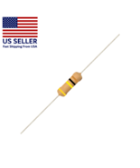 Resistors (10) 100K Ohm Carbon Film, 1/4 (.25) Watt, Tolerance ±5 % - $2.85