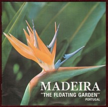 1970s Original Tourist Brochure Madeira Floating Garden Portugal Illustr... - $39.11