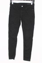 AllSaints 26 Black Mast Cotton Stretch Low Rise Skinny Jeans - £20.20 GBP