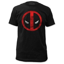 Marvel Deadpool Distressed Logo Men&#39;s T-shirt ** Officially Licensed ** NEW! - £18.79 GBP