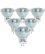 6 Pack Vinaco GU4 Bulb 35W 12V, 6 Pack GU4 Base MR11 2800K Warm White - $183.89 MXN