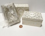 Dior Jewelry Box 2023  &amp; Rouge Dior Couture Colour Lipstick 999 Velvet 0... - £43.79 GBP