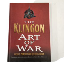 Star Trek The Klingon Art of War Keith R A DeCandido 2014 HC Hardcover - $24.18