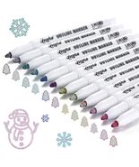 Leceha Metallic Glitter Outline Markers Pens 12 Colors Drawing Kids Teens - €8,60 EUR Leceha Metallic Glitter Outline Markers Pens 12 Colors Drawing Kids Teens - €8,60 EUR