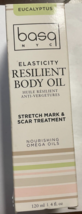 Basq Skin Care Resilient Body Stretch Mark Oil, Eucalyptus, 4 Fluid Ounce - $14.85