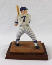 VINTAGE 1990 Sports Impressions Mickey Mantle Ceramic Figurine 744/1990 Yankees - £31.13 GBP