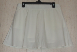 Nwt Womens $70 T By Talbots White Full Pull On Skort W/ Pockets Size Xl - £29.38 GBP