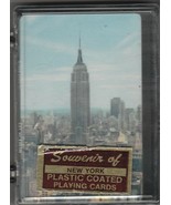 New York Souvenir Plastic Coated Playing Cards Sealed Deck - $190.59 MXN