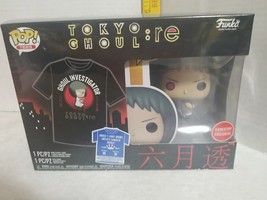 Funko Pop Anime Tokyo Ghoul: RE Toru Mutduki Pop and Tee Sz M Gamestop Exclusive - £20.22 GBP