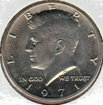 1971-D Kennedy Half Dollar - Uncirculated - £2.37 GBP