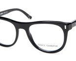 NEW D&amp;G Dolce &amp; Gabbana DG 3248 501 BLACK EYEGLASSES FRAME 52-20-140 B43... - $112.69