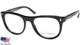 New D&amp;G Dolce &amp; Gabbana Dg 3248 501 Black Eyeglasses Frame 52-20-140 B43mm Italy - £90.35 GBP