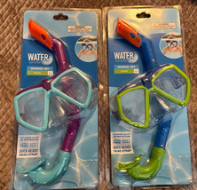Water Sun &amp; Fun Snorkel Set Youth Swimming Accessory UV Protection NEW - £11.37 GBP