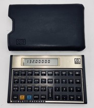 HP Hewlett Packard 12C Financial Business Gold Calculator Works Good - $21.24