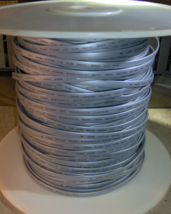 390 Ft Flat Line Cable Satin Silver 6 Conductor 28AWG ALLEN TEL PRODUCTS... - $136.00