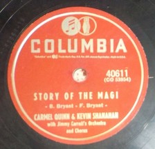 Carmel Quinn &amp; Kevin Shanahan 78 Santa&#39;s Coming / Story Of The Magi D7 - £5.44 GBP