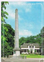 Holland Netherlands Postcard Apeldoorn Gedenknaald Memorial Needle - £2.37 GBP