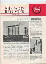 The Sheraton Register Newsletter 1966 Peabody Ducks Gene Kelly  - £21.79 GBP