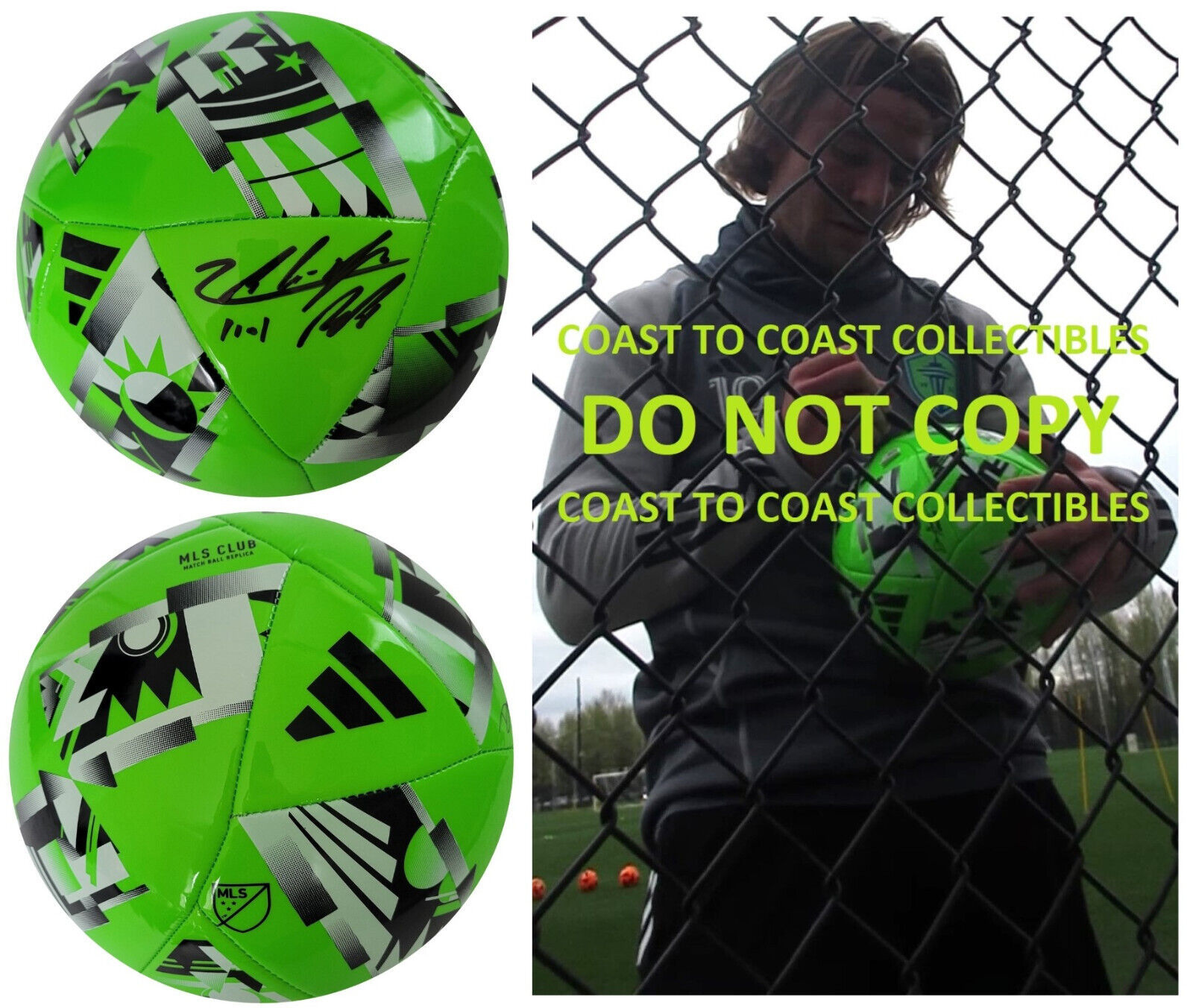 Pedro De La Vega Signed Soccer Ball Proof COA Autographed Seattle Sounders FC Pedro De La Vega Signed Soccer Ball Proof COA Autographed Seattle Sounders FC
