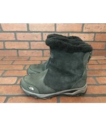 The North Face Black Hiking Winter Fur Boots Primaloft Size 9.5 - £41.45 GBP