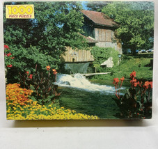 New - Country Blossoms Jigsaw Puzzle 21x27 1000 piece Mill water trees - $8.54