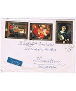 Stamps Art Hungary Envelope Budapest Hooch Hals 1969 - £2.95 GBP