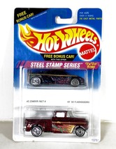 Hot Wheels: Steel Stamp Series  - Twin Pack #3 &#39;56 Flashsider &amp; #2 Zende... - $9.48